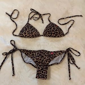 Leopard Cheetah Print Bikini